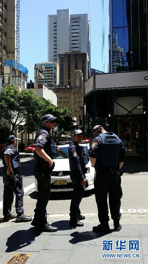 雪梨發生劫持人質事件