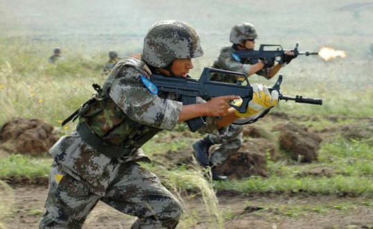中国特种兵备战国际特种兵比武竞赛