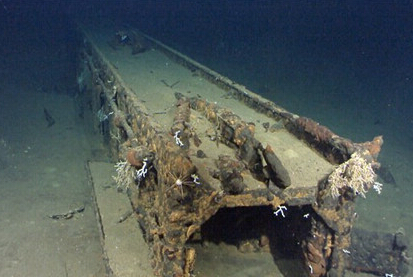日本“武藏”号战列舰残骸被发现