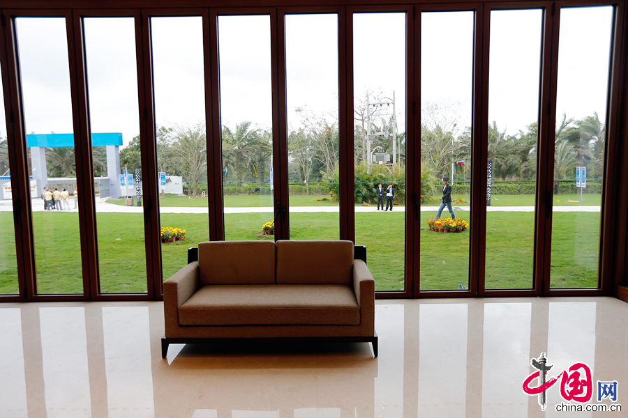 博鳌亚洲论坛二期会场内景。 中国网记者 杨佳摄影