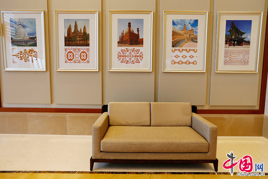 博鳌亚洲论坛二期会场内景。 中国网记者 杨佳摄影