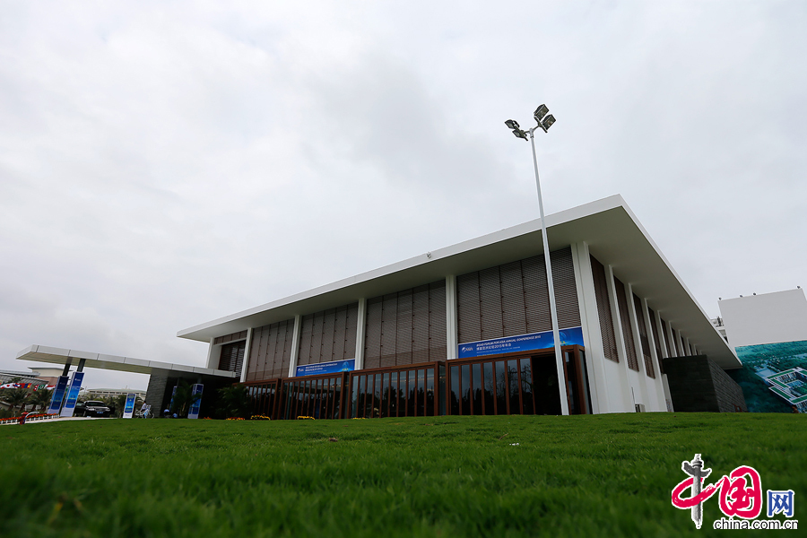 博鳌亚洲论坛二期会场外景。 中国网记者 杨佳摄影