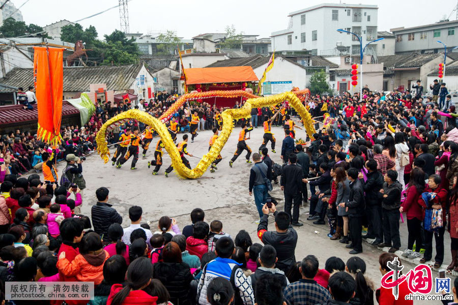 每年農曆正月十六、十七這兩天，廣東省揭東縣新亨鎮碩聯村都要舉行“擺豬羊、營鑼鼓”的鬧元宵活動