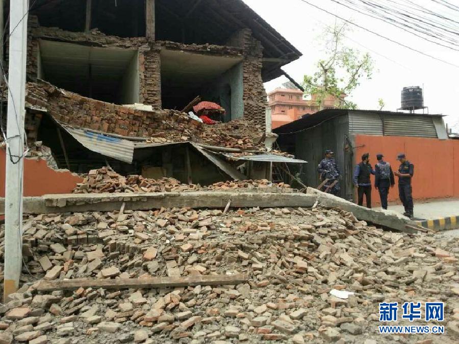 （國際）尼泊爾發生8．1級地震 