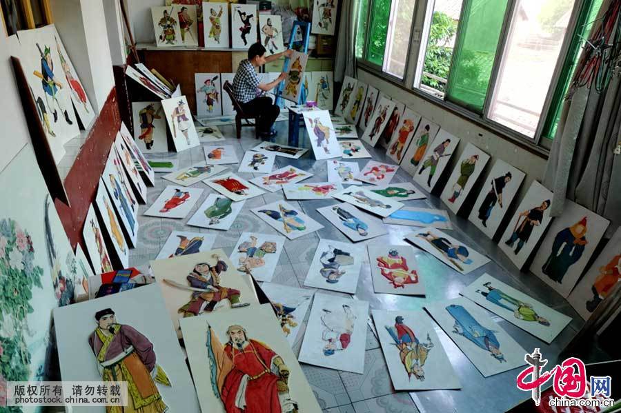 “80後”版畫雕刻師的無聲“水滸”世界