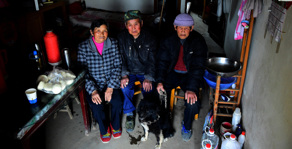 一个互不离弃的残疾家庭