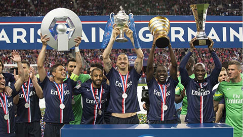 法国杯:卡瓦尼破门 大巴黎1-0法乙队成四冠王