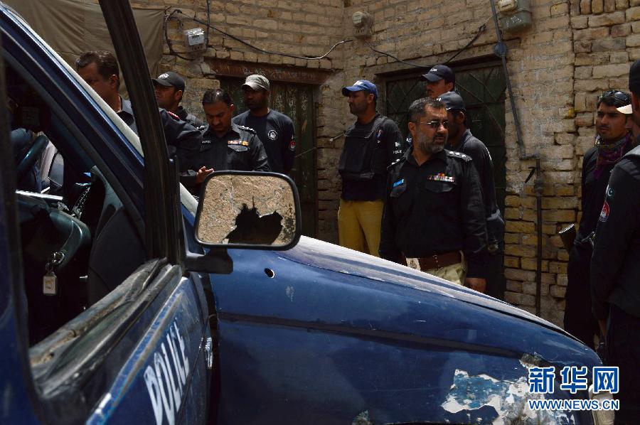 （國際）（1）巴基斯坦警車遇襲4名警察死亡