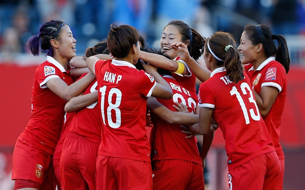 女足世界杯:中国女足2比2平新西兰晋级16强
