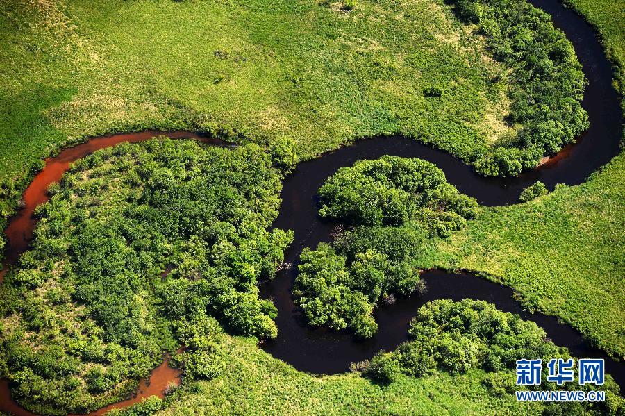 （XHDW）（1）空中鸟瞰嫩江源头——南瓮河湿地