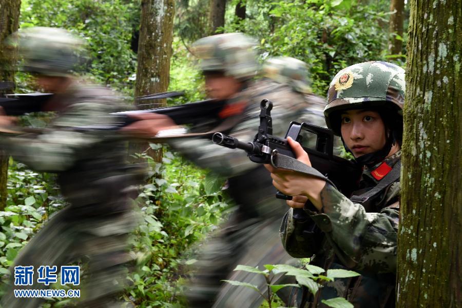 （國際禁毒日·圖片故事）（7）“95後”女兵堅守中緬邊境緝毒一線