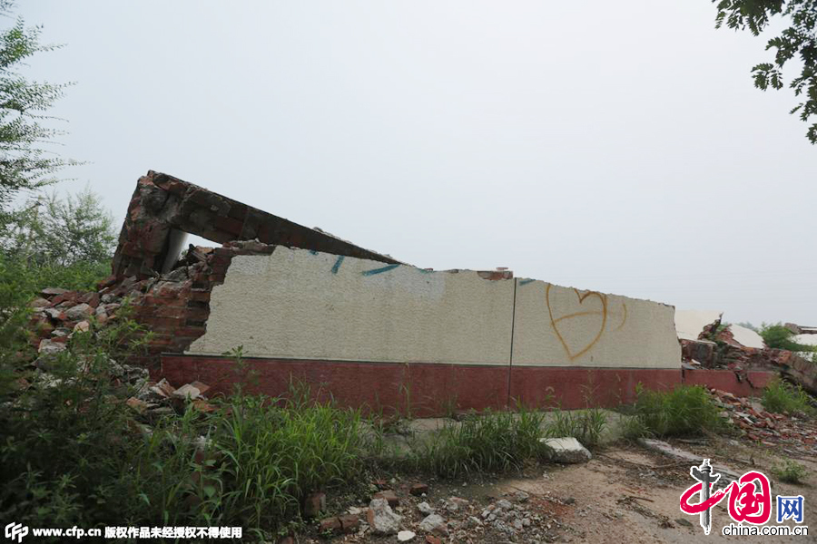 2015年06月28日，北京，前北營村已經被整村拆遷。圖片來源：CFP
