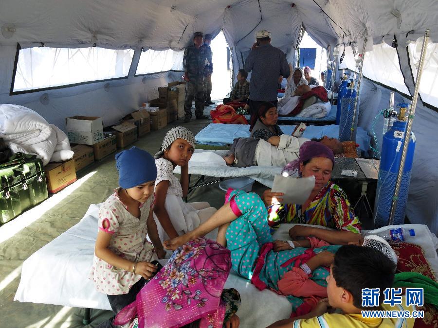 （新疆皮山地震）（1）新疆皮山地震致3人遇難71人受傷　救援工作全面展開