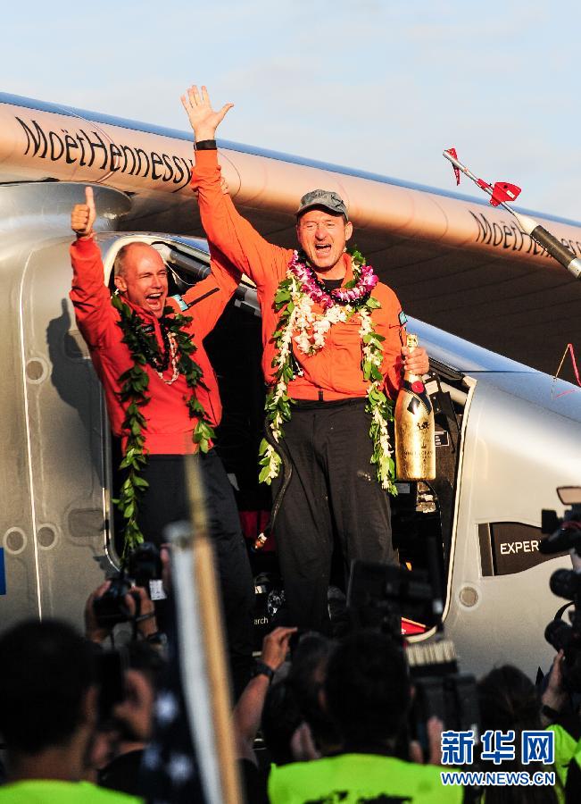 （XHDW）（2）全球最大太阳能飞机“阳光动力”2号连续飞行118小时抵达夏威夷 