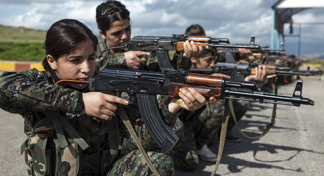 探访与is作战库尔德女兵真实生活