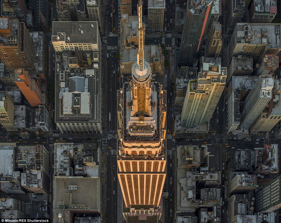 2000英尺高空航拍纽约奇幻之境