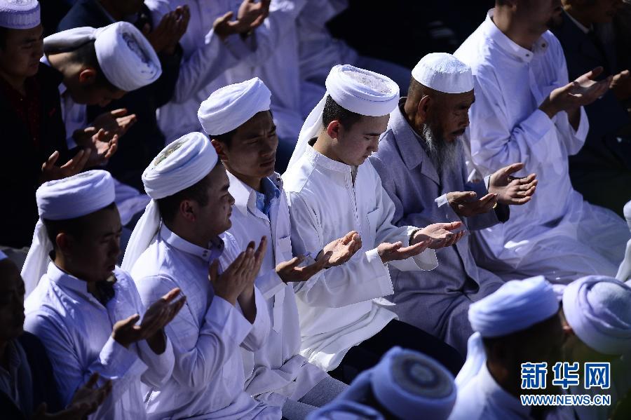 （社會）（3）青海穆斯林群眾迎來開齋節