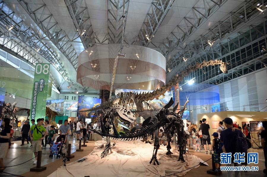 （國際）（3）“2015恐龍展——逼近巨大之謎”在日本開幕