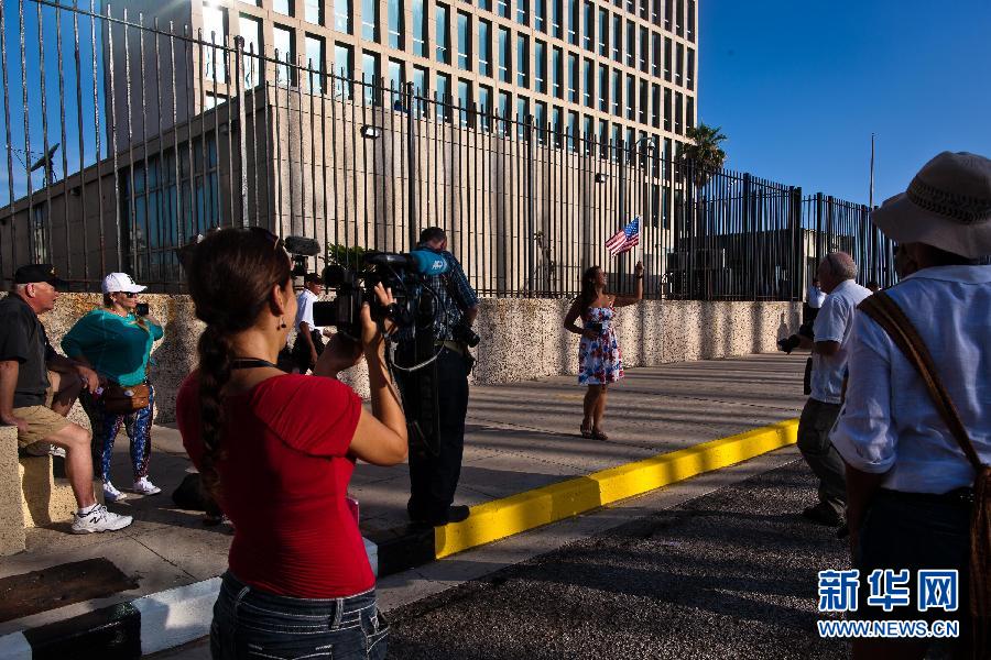 （國際）（5）美國駐古巴利益代表處正式升級為使館