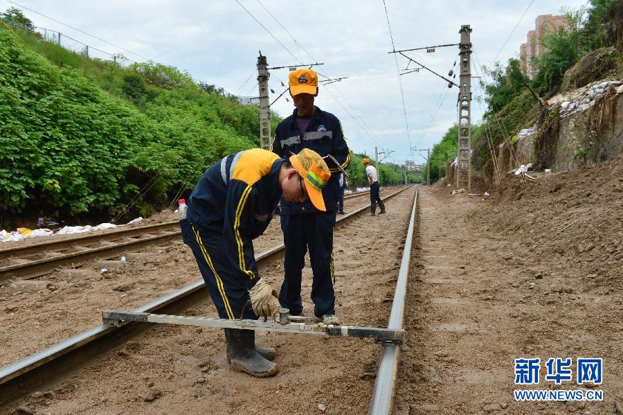 （社會）（2）隴海線西安段因暴雨受損線路恢復通車