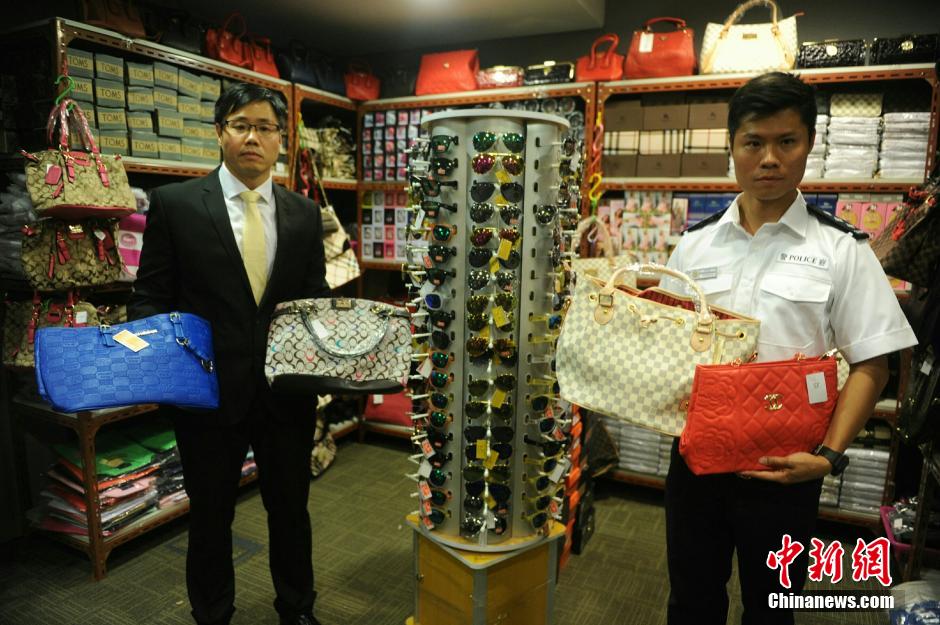 香港偵破近十年最大宗貯存及銷售懷疑冒牌物品案件