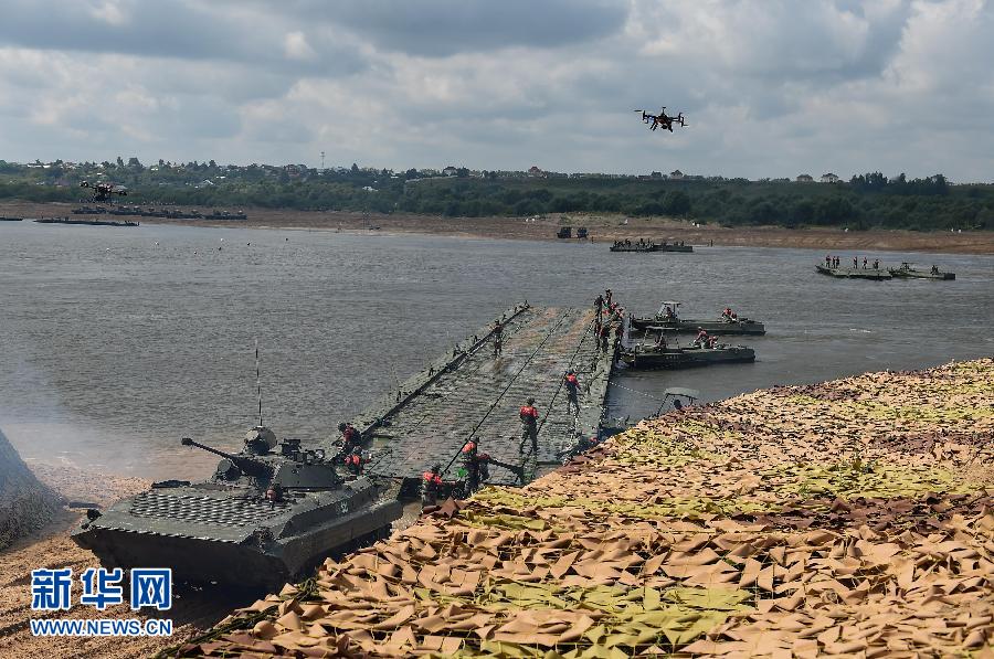 （國際）（1）“2015國際軍事比賽”開闊水域項目比賽在俄羅斯穆羅姆市舉行
