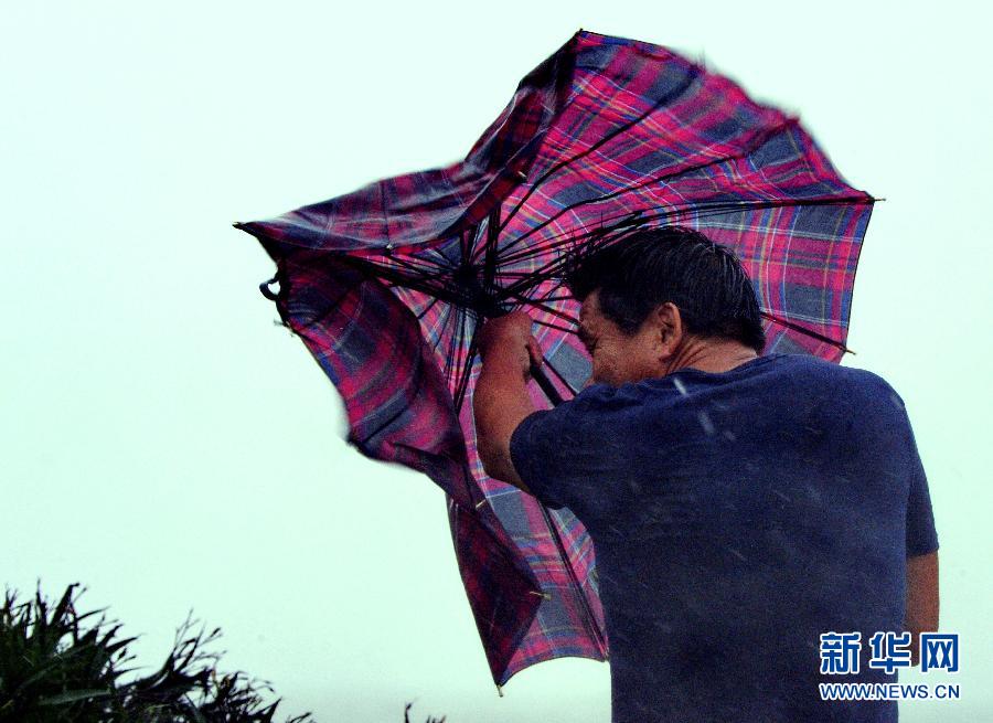 （新華直擊）（2）颱風“蘇迪羅”在福建莆田市秀嶼沿海登陸