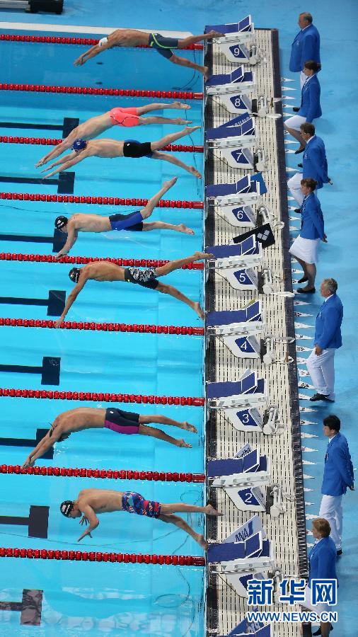 （游泳世锦赛）游泳——男子1500米自由泳：孙杨退赛
