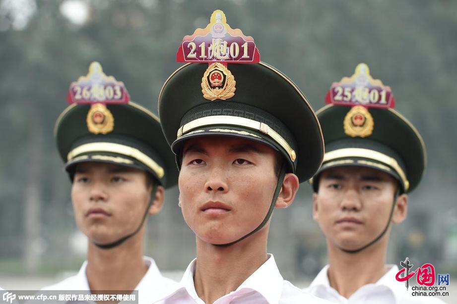北京：共和国礼炮部队备战抗战阅兵式[组图]