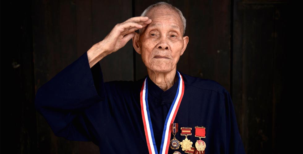 传奇老兵刘荣光：日军投降的见证者