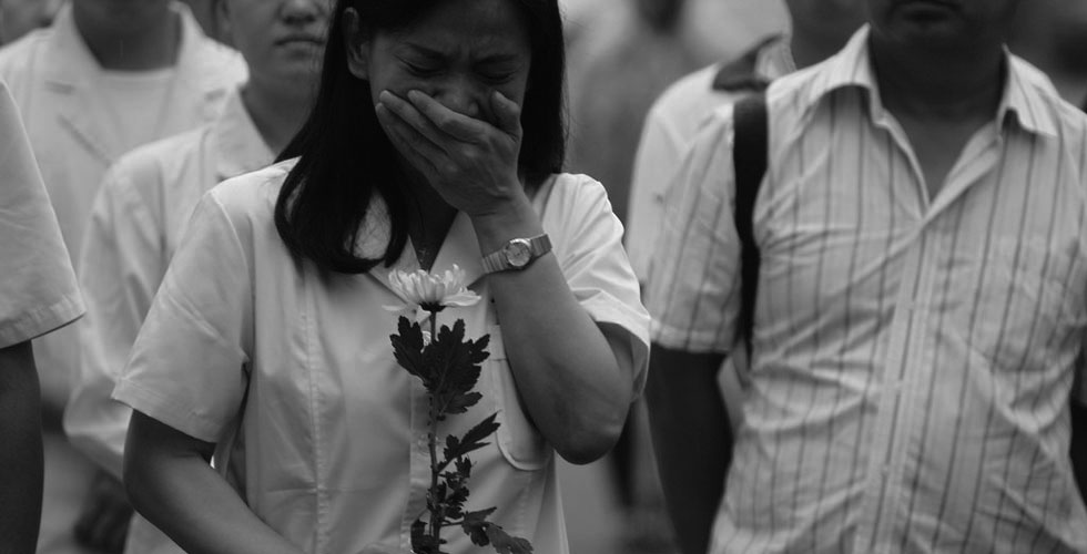 爆炸七日后的天津港