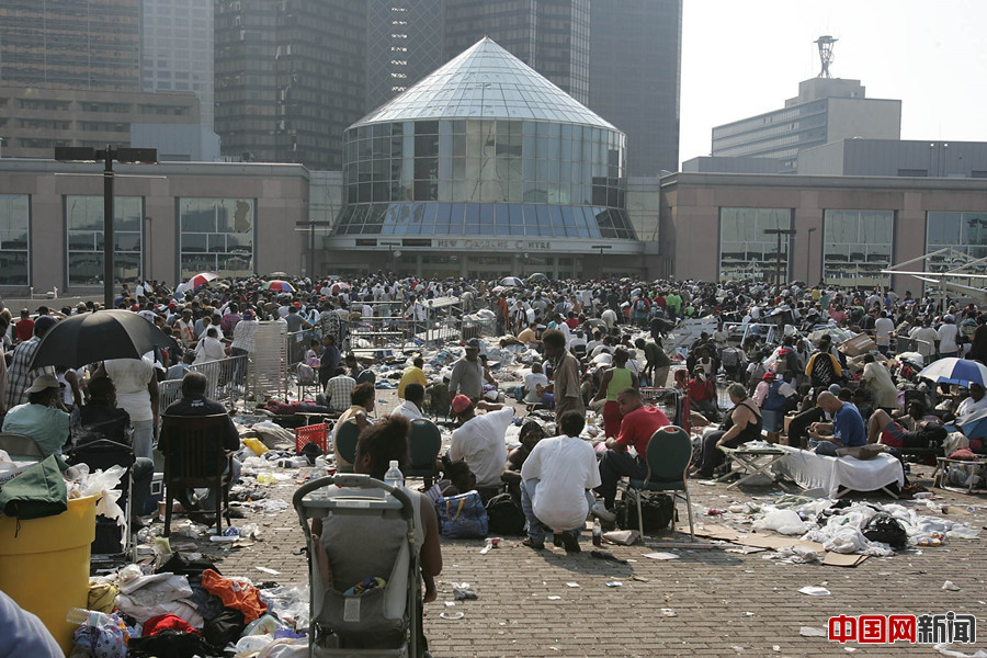 卡特里娜飓风袭美十周年 新奥尔良今昔对比_