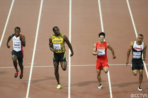 苏炳添创造历史:黄种人首次晋级世界大赛男子