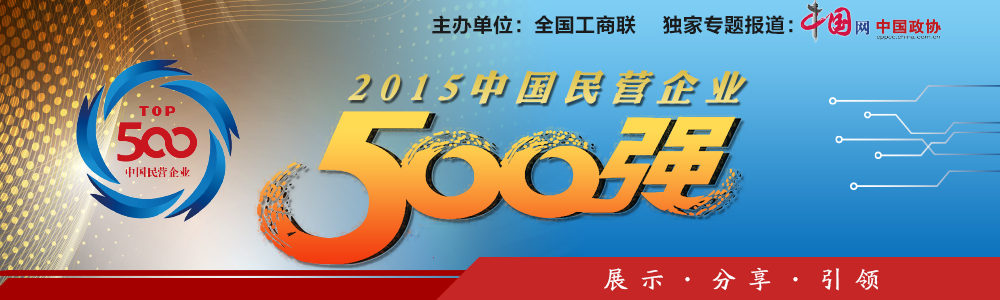 2015中国民营企业500强榜单