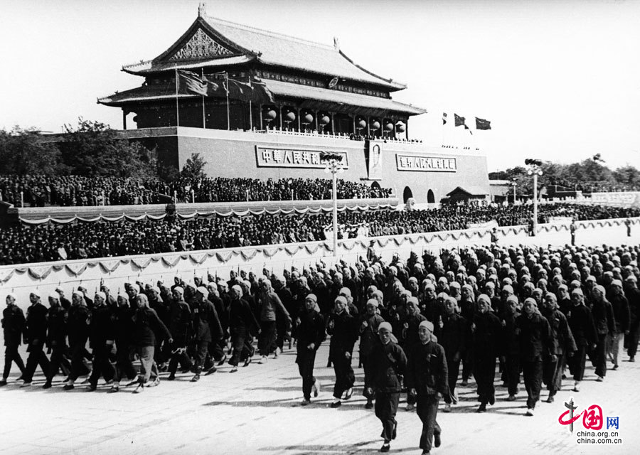 中国阅兵最早图片