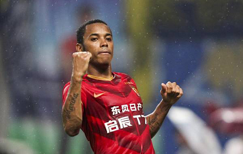 中超:罗比尼奥中超首球梅开二度 恒大4-2申鑫