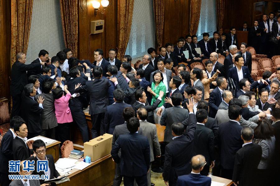（國際）（2）日本參議院和平安全法制特別委員會通過安保法案 
