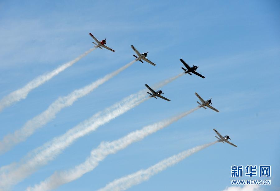 （國際）（2）美安德魯斯空軍基地舉行三年來首次飛行表演