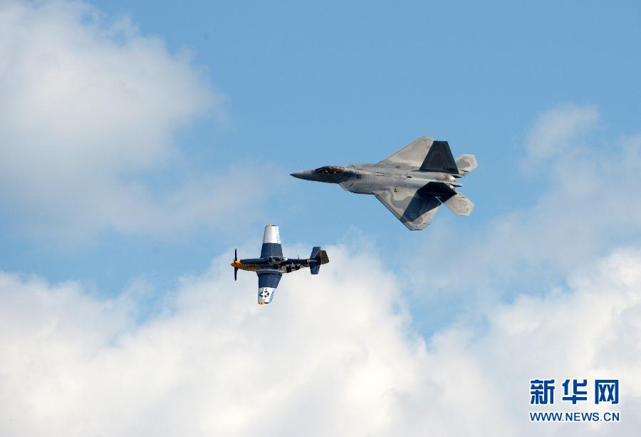 （國際）（5）美安德魯斯空軍基地舉行三年來首次飛行表演