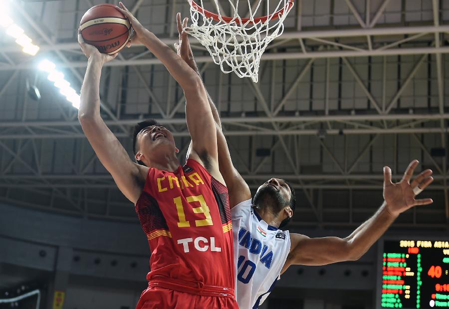 （體育）（14）籃球——亞錦賽：中國隊晉級四強