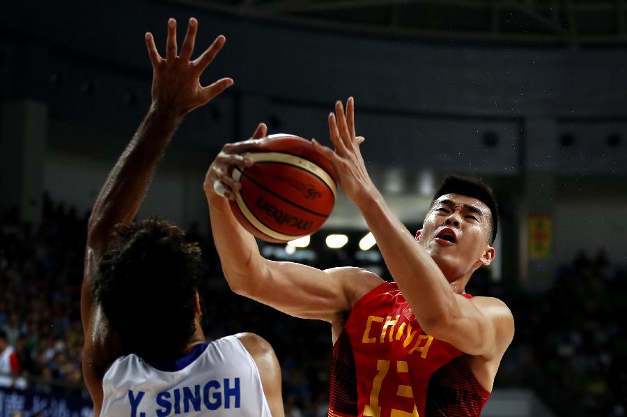 （體育）（6）籃球——亞錦賽：中國隊晉級四強