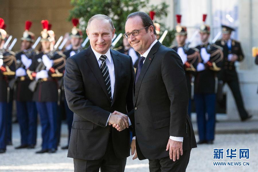 （國際）（1）俄羅斯總統普京抵巴黎參加法德俄烏峰會