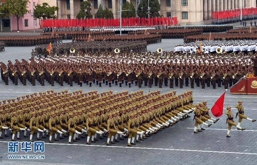 （國際）（2）朝鮮勞動黨建黨70週年舉行大閱兵