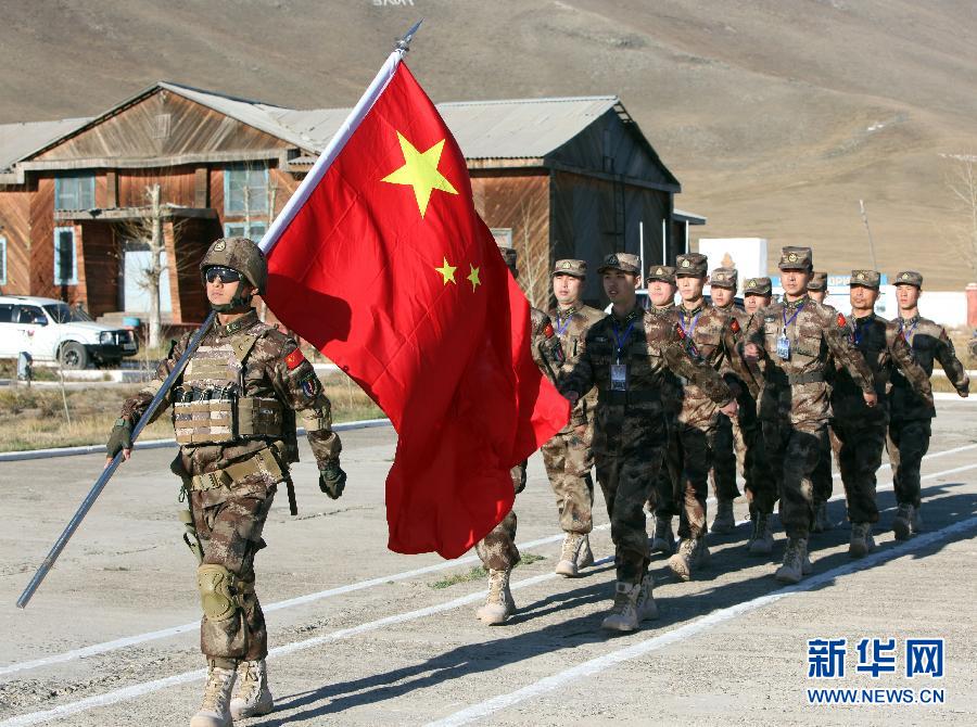 （国际）（1）中蒙特种部队反恐联训在蒙古国开训