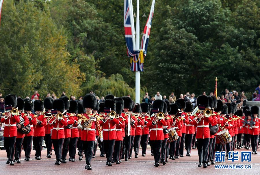（國際·出訪配合）（1）英國皇家衛隊換崗儀式