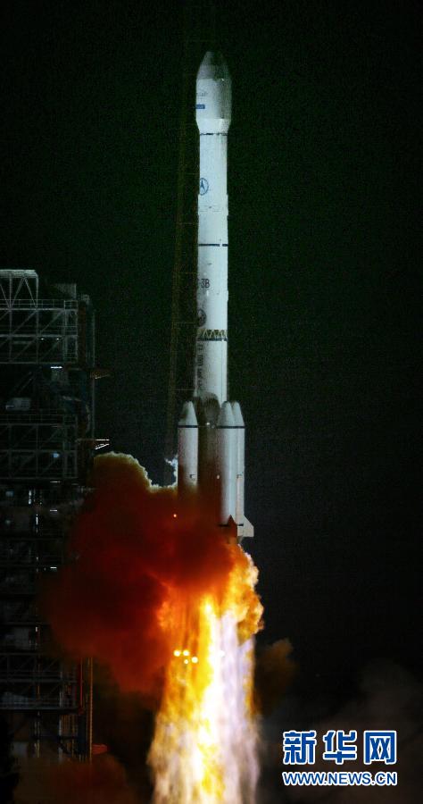 （新华直击）（2）我国成功发射亚太九号通信卫星