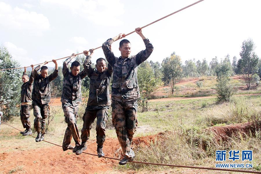 （軍事）（2）“攜手－2015”中印陸軍反恐聯合訓練進入混編同訓階段