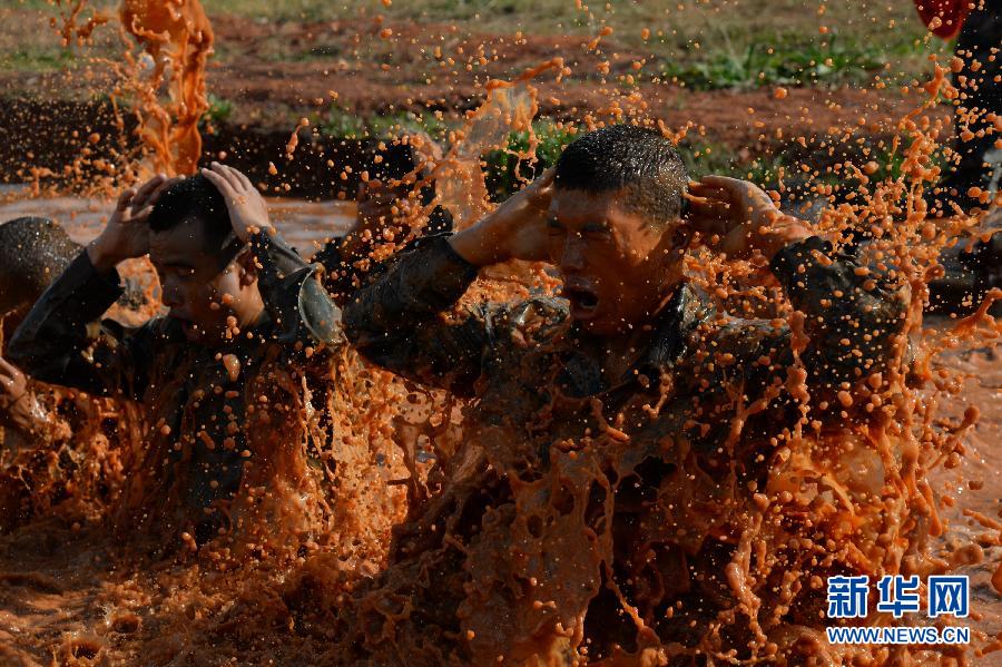 （軍事）（6）“攜手－2015”中印陸軍反恐聯合訓練進入混編同訓階段