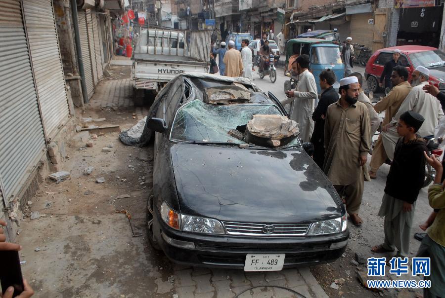 （國際）（2）強震導致巴基斯坦數百人傷亡