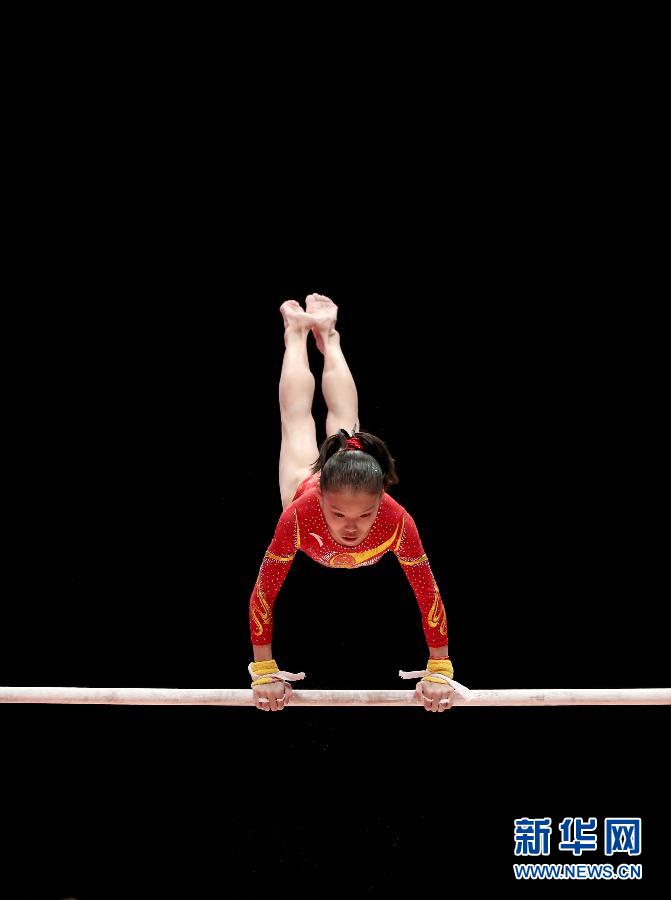 （體育）（5）體操——中國女隊獲得世錦賽團體亞軍